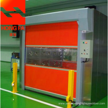 High speed door for clean room